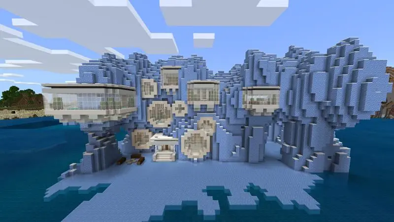 Скриншот Усадьба на ледяной отвесной скале №1