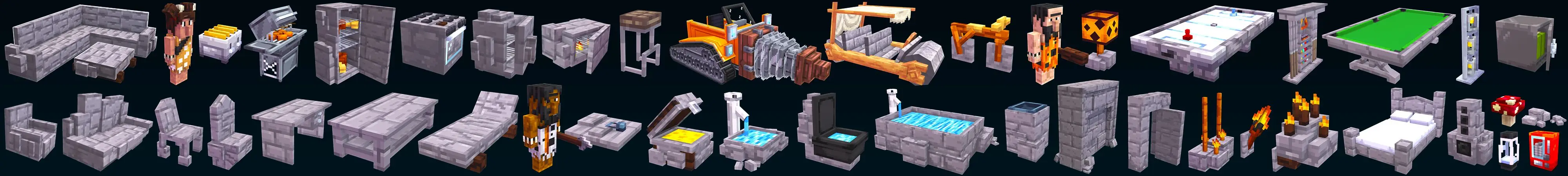 Пещерная мебель panorama