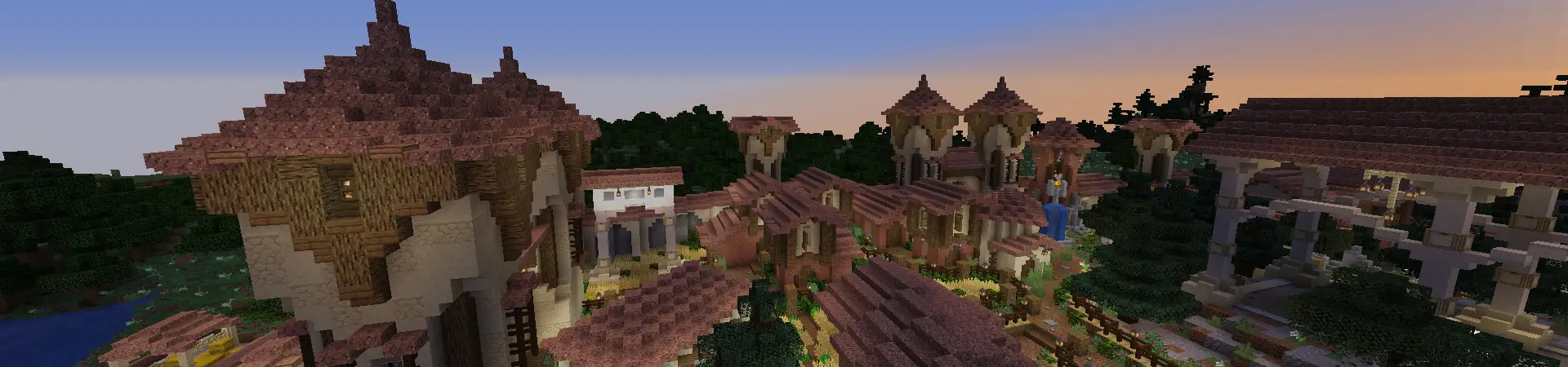 Таинственная деревушка panorama