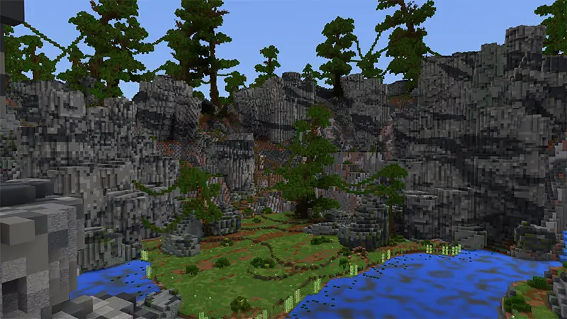 Скриншот Лесные водопады №3