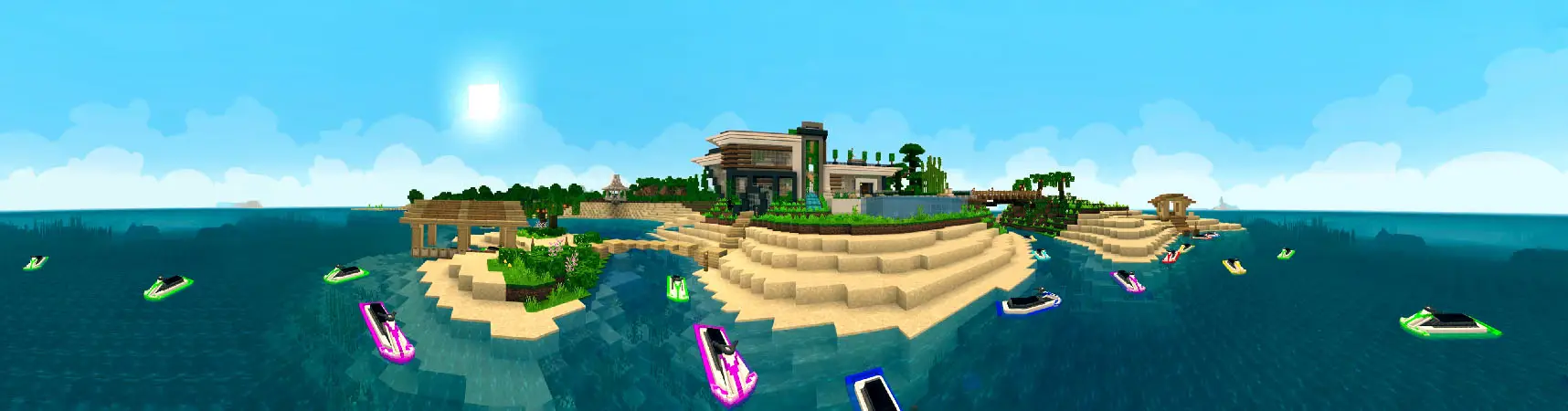 Современный дом panorama