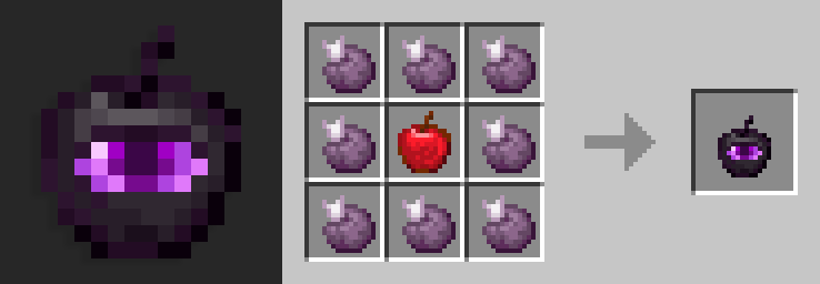 Крафт эндер яблока