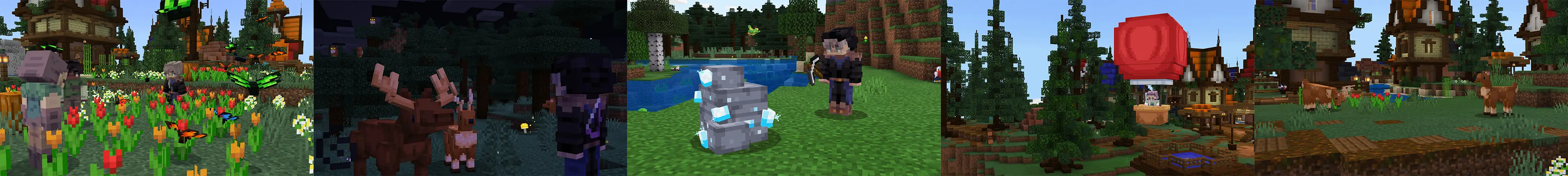 Профессионалы выживания: лесные животные panorama