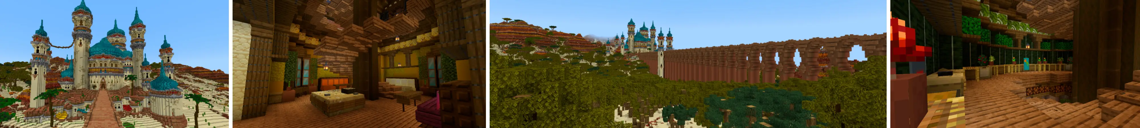 Убежище в пустыне panorama