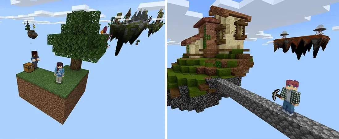 Skyblock panorama