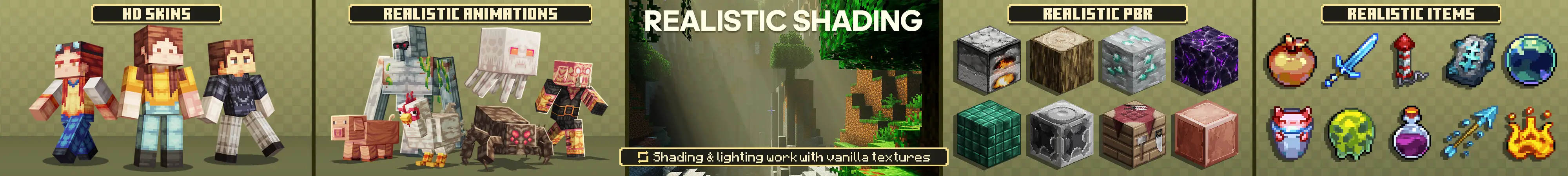 Vibrant Realism PBR panorama