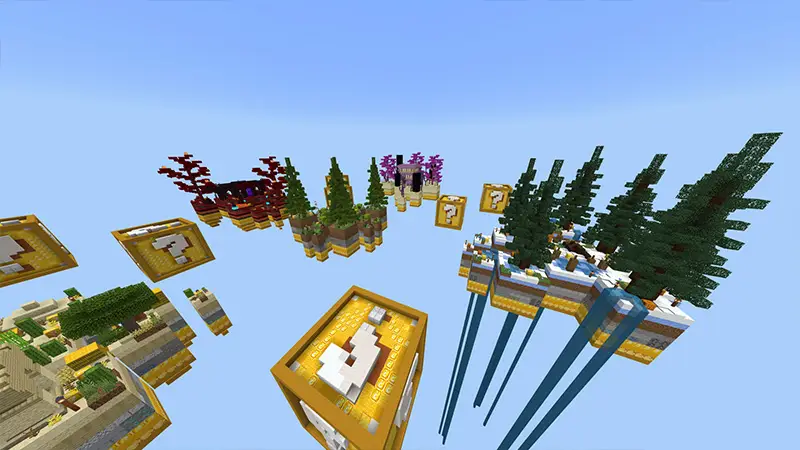 Скриншот Skyblock на удачу №1