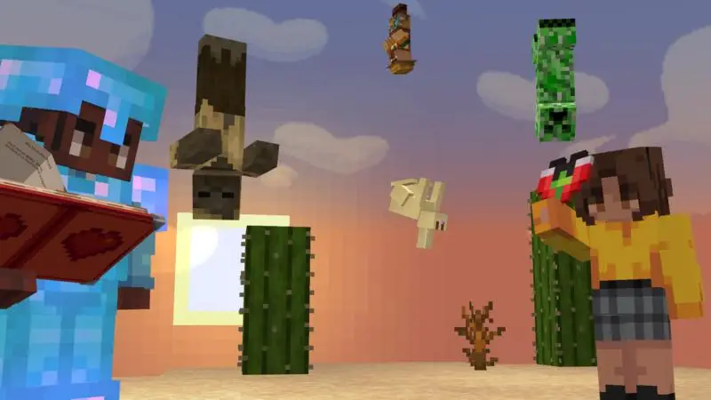 Скриншот Авторские сердца Skyblock №4