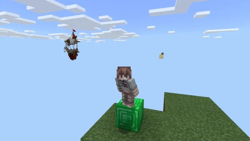 Скриншот Skyblock: один блок №1