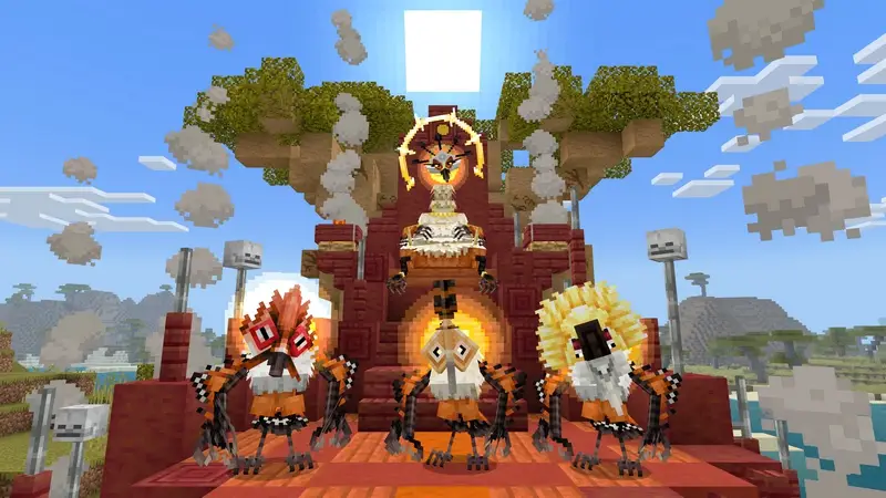 Скриншот Дополнение Mowzie’s Mobs 1.1 №2