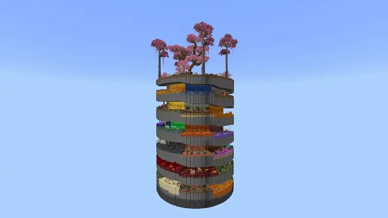 Скриншот Спиральный паркур №3