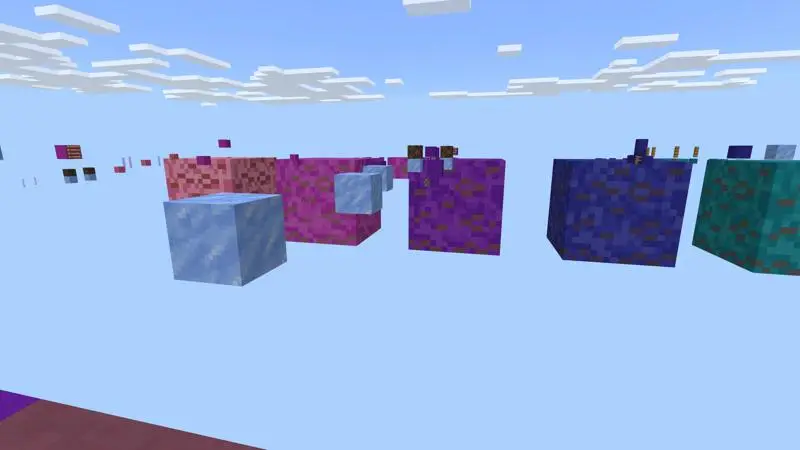 Скриншот Радужный паркур №4