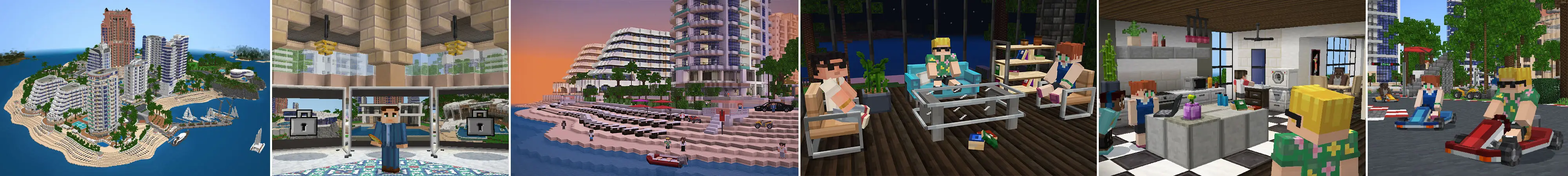 Приморский город panorama