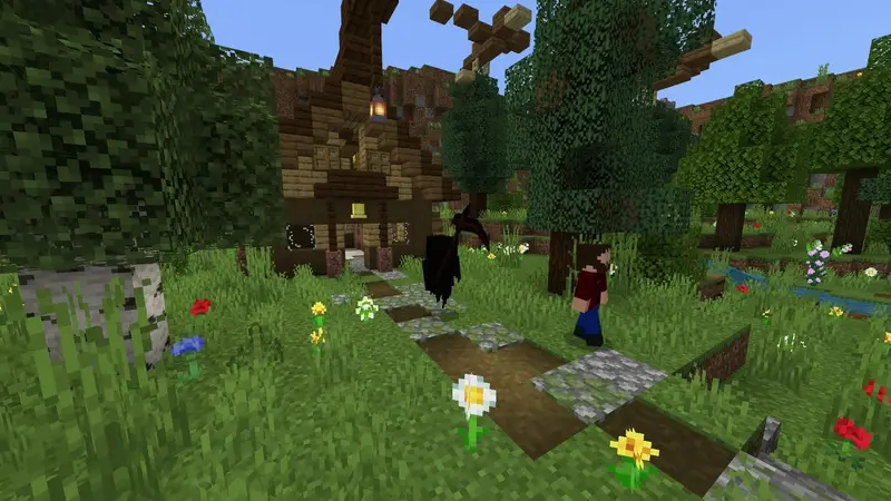 Скриншот Прятки с незрячим: биомы №1