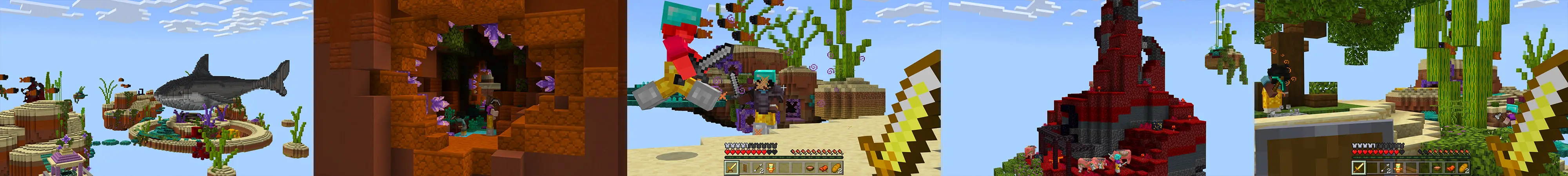 Небесные монстры: акула panorama