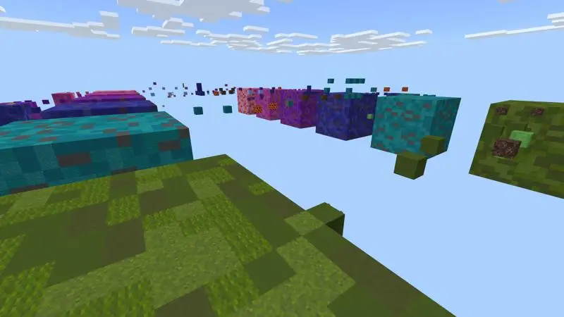 Скриншот Радужный паркур №3