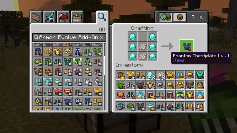 Скриншот Дополнение Armor Evolve №2