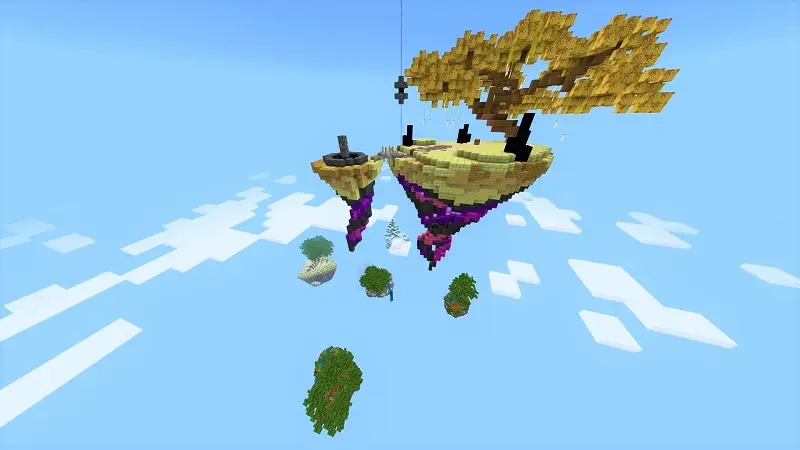 Скриншот Реалистичная игра Skyblock №2