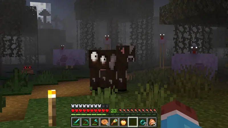 Скриншот Страшные мобы Add-On версии 1.0 №1