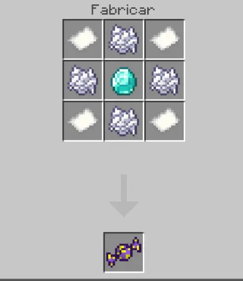 Крафт волшебной конфеты с помощью алмаза