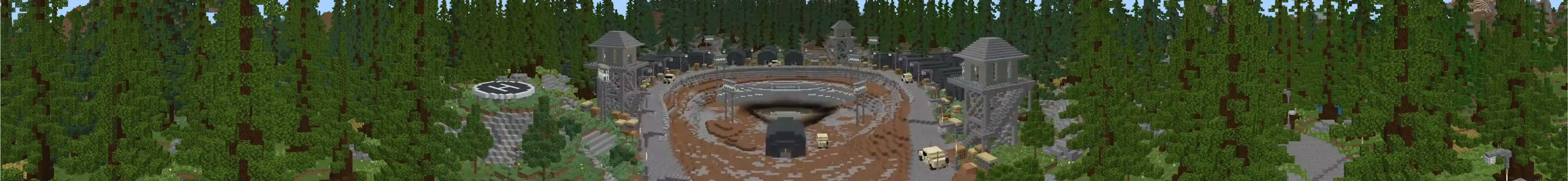 Разбитый шаттл SCP panorama