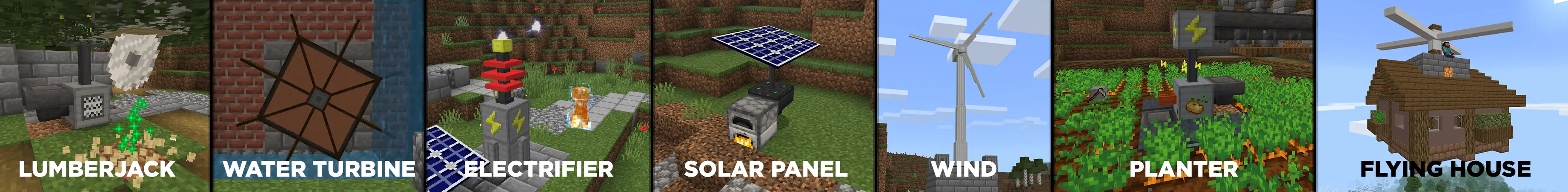 Могучий Minecraft panorama