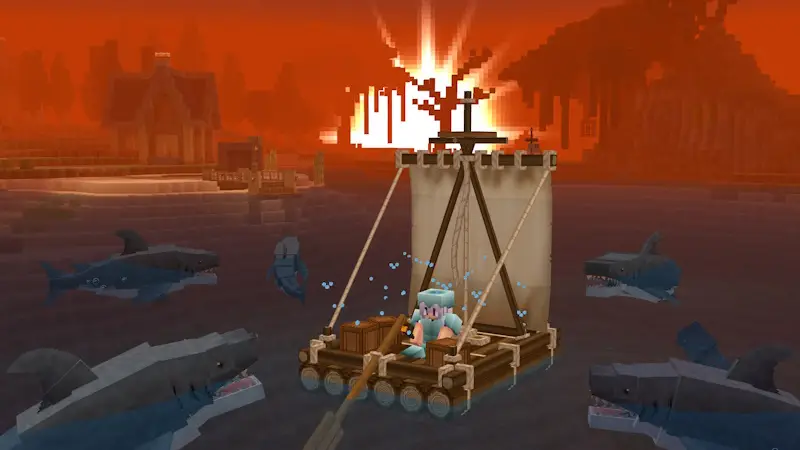 Скриншот UHC: выживание на острове №1