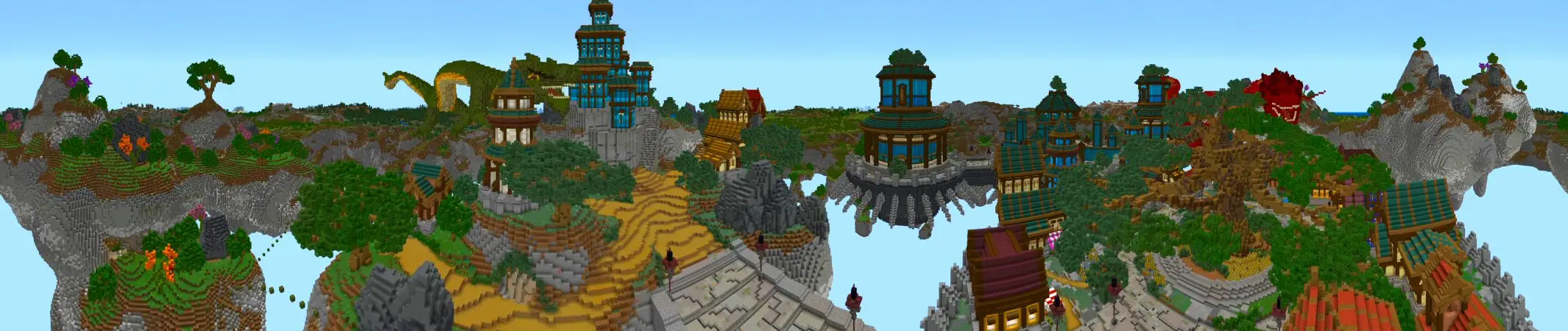 Город в небесах panorama