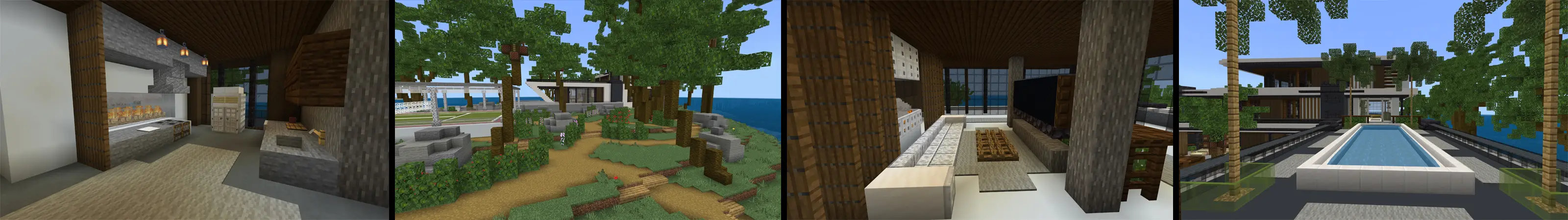 Роскошный пляжный особняк panorama