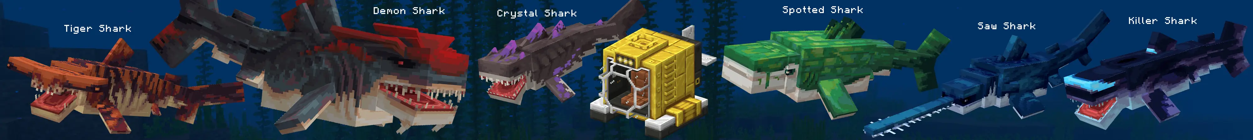 Акулы Add-On panorama