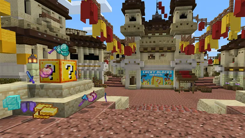 Скриншот Блок удачи — выживание №1