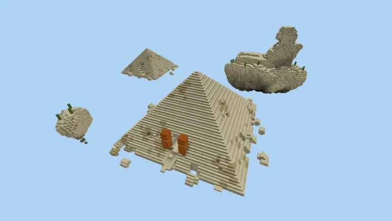 Скриншот Приключения в Skyblock №3