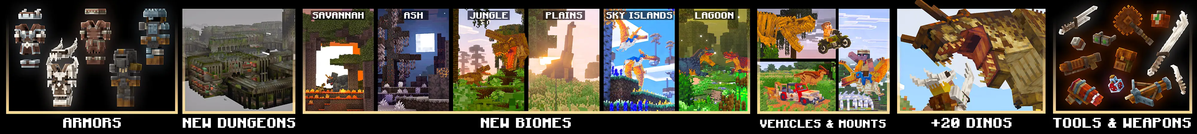 Dinos & Biomes Add-On panorama