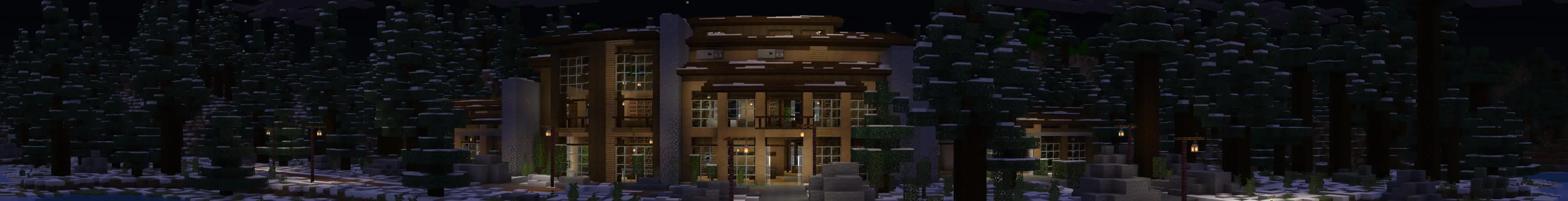 Дом на озере panorama