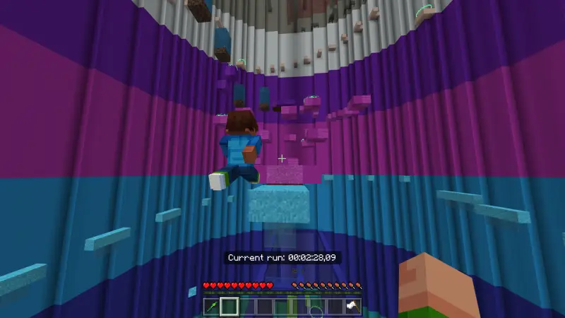 Скриншот Радужная башня для паркура №2