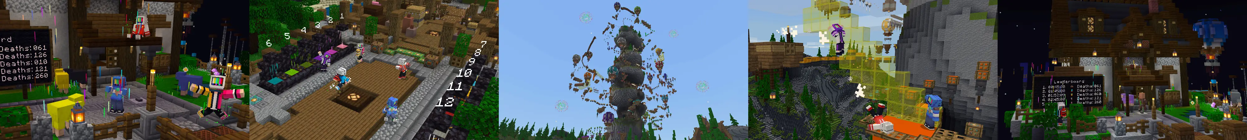 Башня для паркура panorama