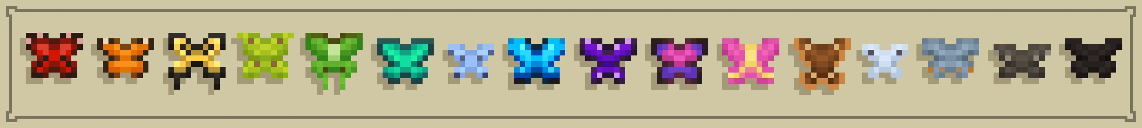 Дополнение Butterflies & Moths panorama