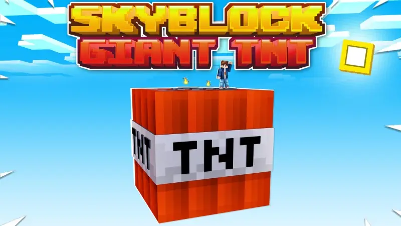 Skyblock: гигантский динамит