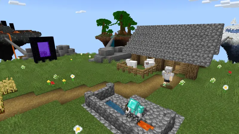 Скриншот Skyblock XL №1