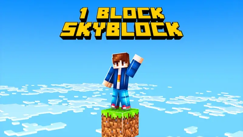 Испытание «Один блок» Skyblock