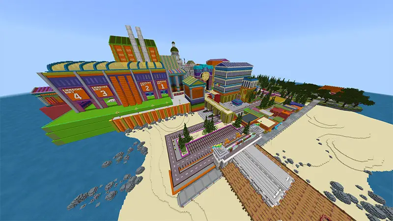 Скриншот Микс-набор «Цветной город» №1