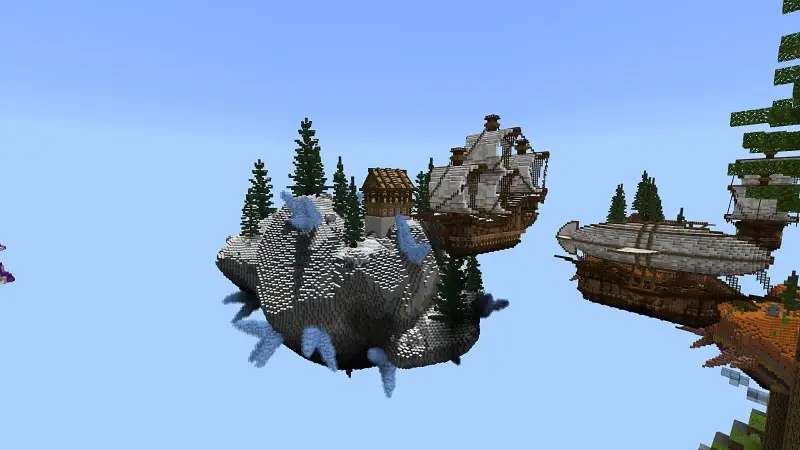 Скриншот Пиратский Skyblock №3