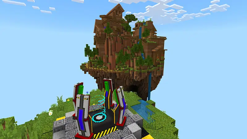 Скриншот Skyblock с одним блоком №5