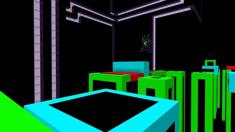 Скриншот Паркур в Неон-сити №2