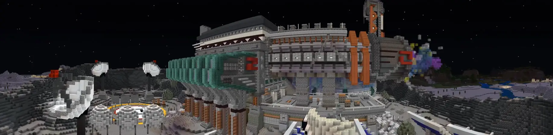 Лунная база panorama