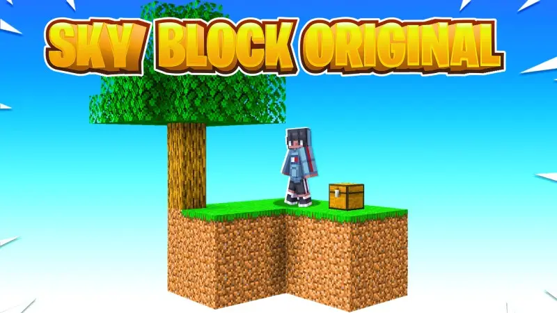 Оригинальная игра Skyblock
