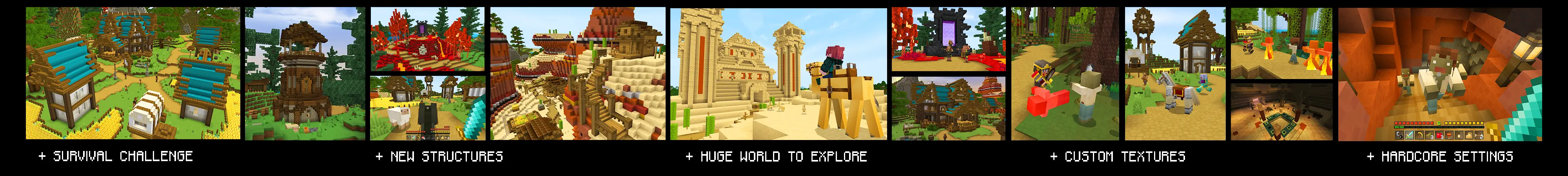 Хардкорное выживание в дикой природе panorama