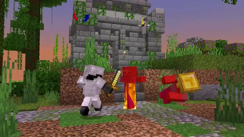 Скриншот Skyblock: криперы №4