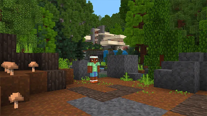 Скриншот Современный особняк: «Дом над водопадом» №4