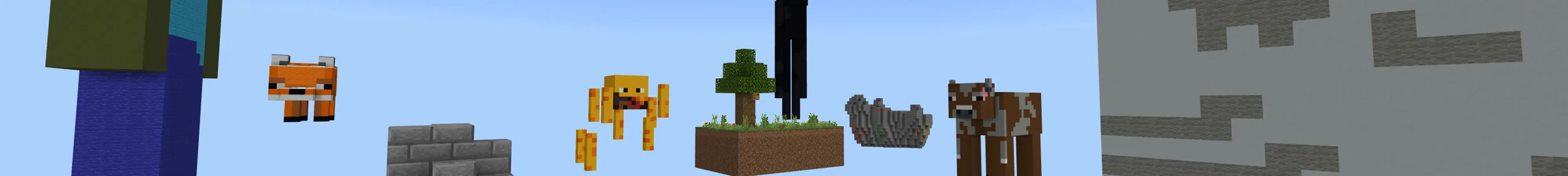 Skyblock: гигантские мобы panorama